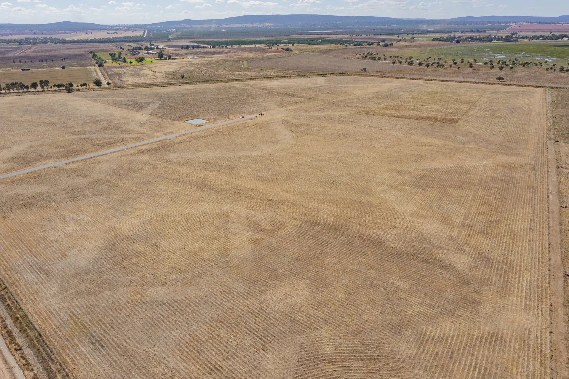 Plot-level aerial showing 1-acre allotment scale at Leeton Rise